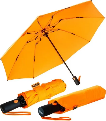 iX-brella Taschenregenschirm in orange von iX-brella