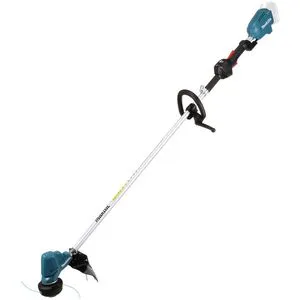 Makita Rasentrimmer DUR190LZX9, Akku 18V, flexibles Schneiden mit Faden oder Messer - Rasentrimmer & Motorsensen mit bürstenlosem Motor für hohen Energieeffizienz und automatischer Drehzahlregulierung für optimale Leistung.