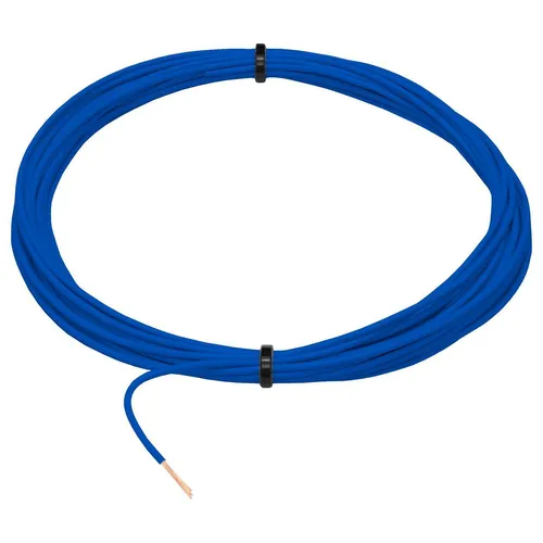50m FLRY Fahrzeugleitung Blau 0,5mm² rund Kabel Litze KFZ Stromkabel