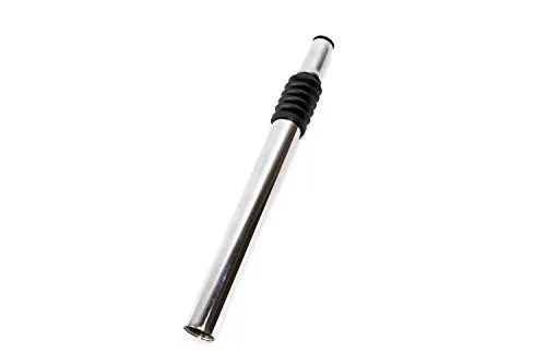 Stahl Kerzen Sattelstütze gefedert 300mm Sattel Stange 27,2 mm Federung Silber