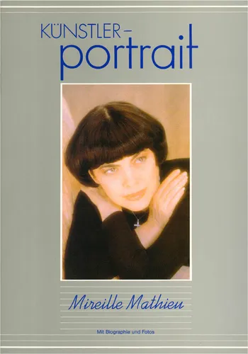 Mireille Mathieu Künstlerportrait Songbook Noten