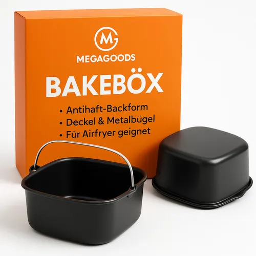 MEGAGOODS Airfry-Backblech für Philips Airfryer
