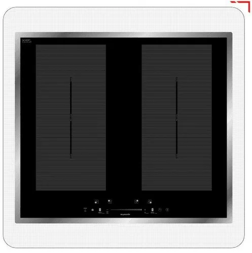 Wolkenstein IF60-2FZBWS Flächeninduktions Kochfeld 2 / 4 Zonen Flexzonen Rahmen