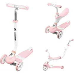 HyperMotion 5-in-1 Balance-Roller mit Sitz, Rosa, ab 1 Jahr