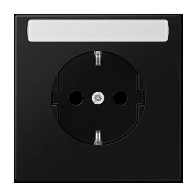 Jung Steckdosen Schwarz von Jung