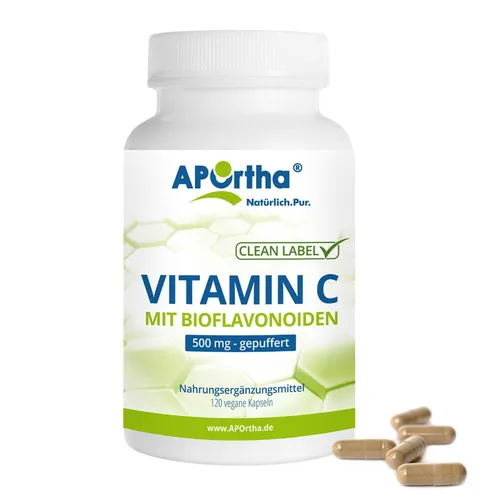 APOrtha® Vitamin C Kapseln 500 mg  - gepuffert