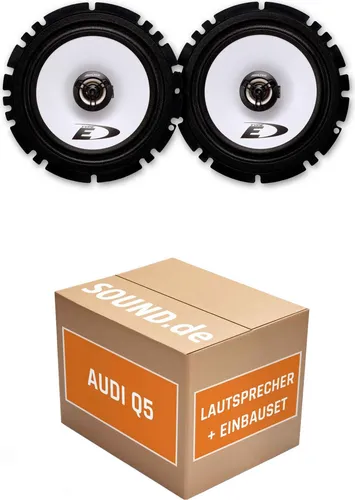 Alpine SXE-1725 Lautsprecher Einbaupaket für Audi Q5 8R2