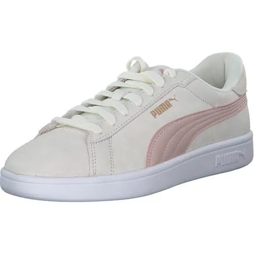 PUMA SMASH 3.0 Sneaker weiß 37,5 EU - Sportliche Sneaker in Warm White-Rose Quartz mit robustem Leder-Obermaterial. Ideal für lässige Looks und den Alltag.