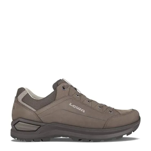 Lowa Renegade EVO LL Low Herren Wanderschuh - Braun, 44,5 EU - Hochwertige Wanderschuhe aus Nubukleder, ideal für anspruchsvolle Trails und Komfort auf langen Wanderungen.