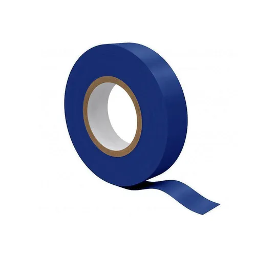 PVC Elektro Isolierband 19 mm x 33 m Blau hohe Flexibilität und Klebekraft