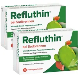 Produktbild Refluthin b.Sodbr. Fruchtgeschm. Doppelp 2X48 St
