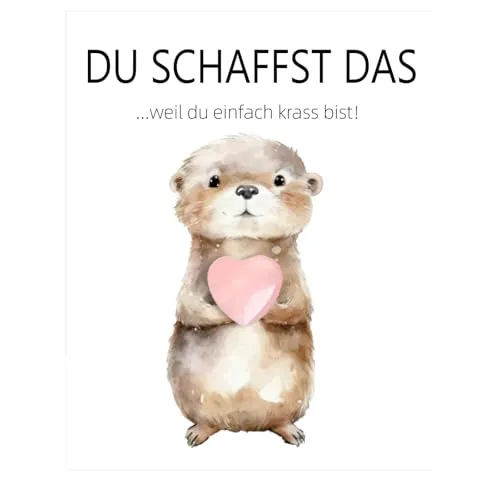 BMGRKYQX Du Schaffst Das Geschenk