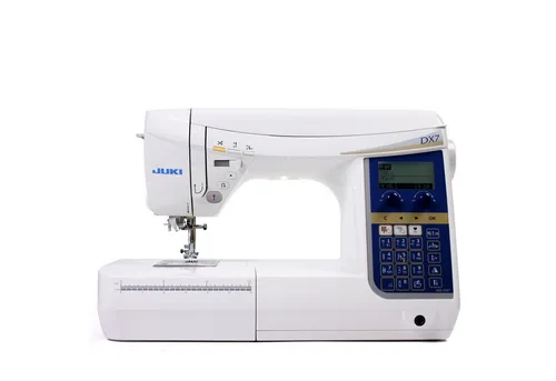 Juki Nähmaschine HZL-DX7 - Weiß, leistungsstarke Nähmaschine mit LED-Licht und automatischem Fadenabschneider für exakte Ergebnisse
