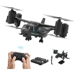 VEVOR RC Helikopter, 2,4-GHz-Ferngesteuerter Hubschrauber mit Gyroskop, 4-Kanal-RC-Flugzeug für Anfänger, Start/Landung mit einer Taste, Flugflugzeugspielzeug für Kinder ab 8 Jahren