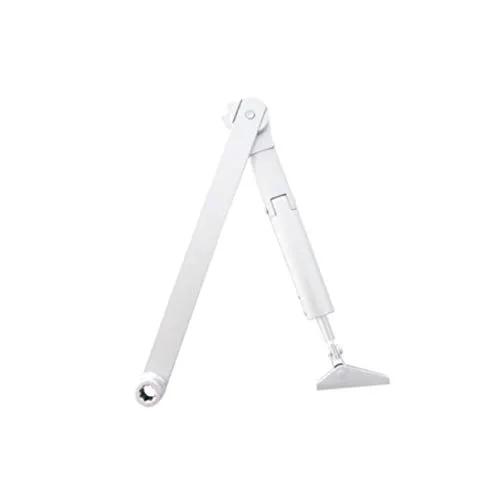 Tesa Assa Abloy DCL141-9016 Gelenkarm für DC140 Türschließer, Weiß, mit Haltearm DC140