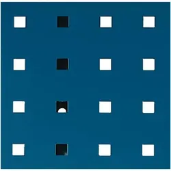 Bott 14025117.11 Lochplatte - Stabil und vielseitig - Sonstige Elektroinstallationsartikel, 457 x 991 mm, pulverbeschichtet in RAL5010 Enzianblau, hohe Stabilität durch Umkantung und Verstärkungsprofile.