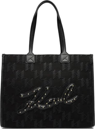 Produktbild Karl Lagerfeld Skuare Shopper Tasche 41 cm schwarz