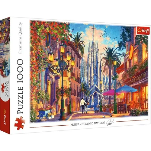 Puzzle 1000el Barcelona Hiszpania TREFL 10793  TR TREFL 5900511107937
