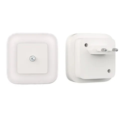 B.K.Licht Wandleuchte 2er Set LED Nachtlicht Steckdosenleuchte Bewegungsmelder