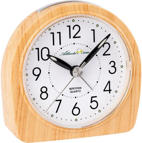 Atlanta Quarzwecker Green 2507/30 in beige von Atlanta
