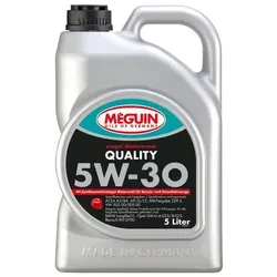 Motoröl Meguin 6567 megol Quality SAE 5W-30 Kanister 5 Liter