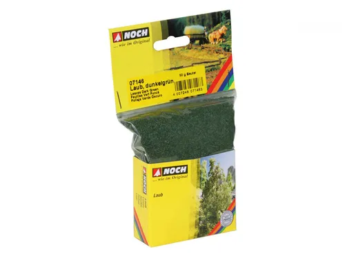 NOCH 07146 Laub, dunkelgrün, 50 g Beutel