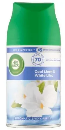 Air Wick Freshmatic Cool Linen&White Lilac Wkład 250 ml Reckit 4002448054634