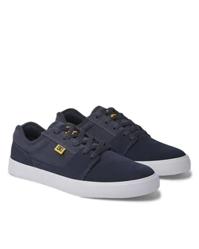 DC Shoes Herren Tonik Sneaker - DC Navy/Blue, 40.5 EU - Herren-Skateboardschuhe mit vulkanisiertem Design für optimales Boardgefühl und Flexibilität, ausgestattet mit abriebfester Gummiaußensohle und unverkennbarem Pill-Pattern.