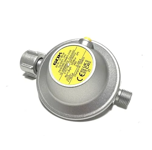 ROEDER-Gas Gasregler Caravan Wohnwagen 1,2kg/h 30mbar EN71 Niederdruckregler