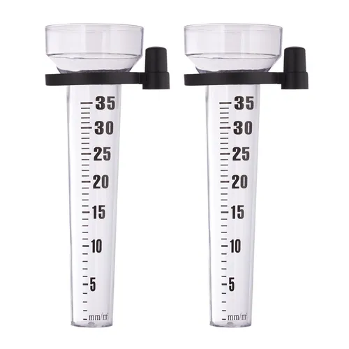 Regenmesser Niederschlagsmesser von Relaxdays