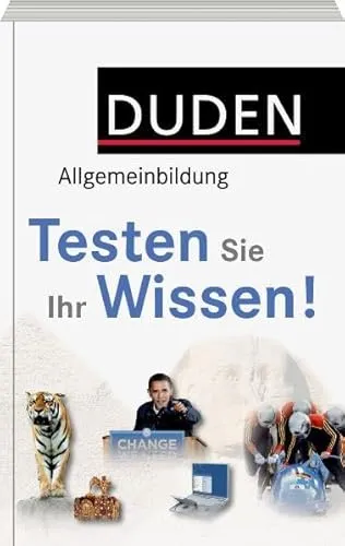 Produktbild Duden Allgemeinbildung – Testen Sie Ihr Wissen!: 1.000 Fragen und 4.000 Antworten