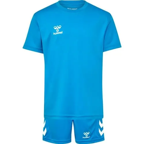 hummel Trikot Set Kids Weiß blau, 14 (164) Kinder von hummel