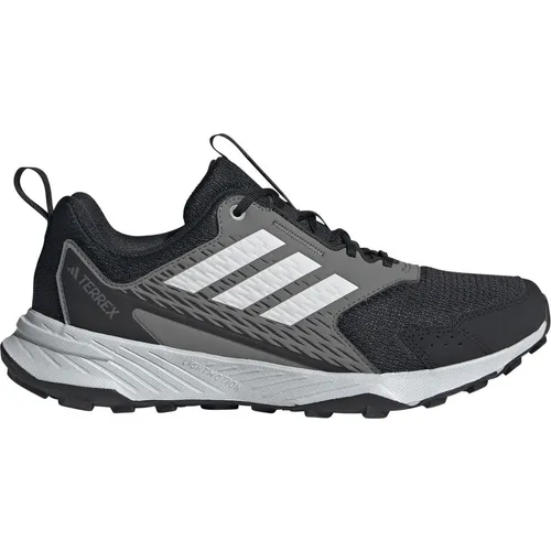 adidas TERREX TRACEFINDER Trailrunning Schuhe 43 1/3 - Laufschuhe mit TRAXION™ Technologie für optimalen Grip auf Trails, sportlicher Stil in Core Black, ideal für Trailrunner, Größenhinweis: Fällt klein aus, eine Nummer größer wählen.