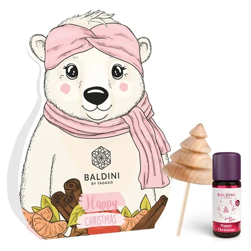 Weihnachts-Duftset - Eisbär mit Happy Christmas | BALDINI BY TAOASIS