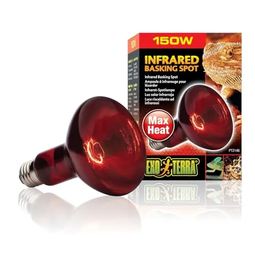 Exo Terra Infrared Basking Spot, Wärmespotlampe, R30, 150W, Fassung E27