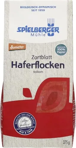 Spielberger Bio Haferflocken Zartblatt, demeter (1 x 375 gr)