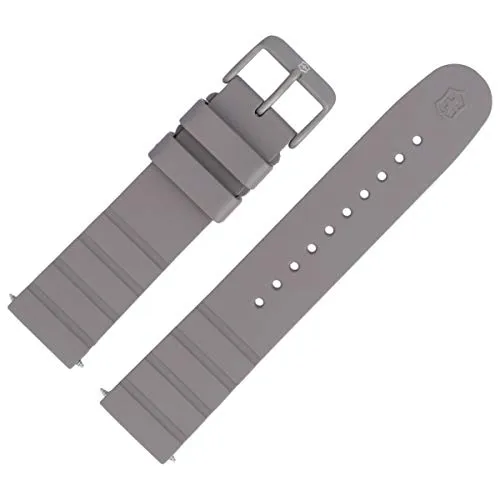 Victorinox Uhrenarmband 21mm Kunststoff Grau - 005428