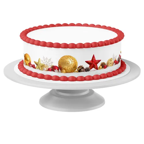 Tortenband Weihnachten 2 essbar
