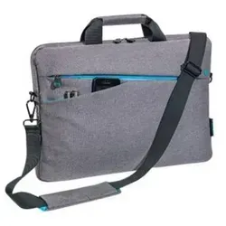 PEDEA Fashion - Notebook-Tasche 43.9 cm (17.3) - Grau - Stylische PEDEA Notebook-Tasche für Laptops bis 43.9 cm. Robustes Material und durchdachte Fächer bieten optimalen Schutz und Organisation für unterwegs.