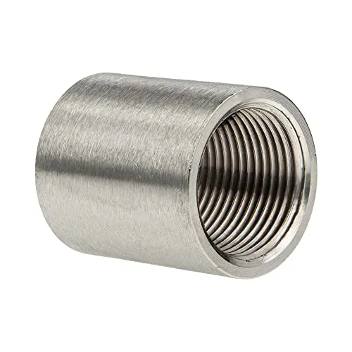 tecuro Muffe - Schweißmuffe Edelstahl V4A (AISI 316), IG 3 Zoll