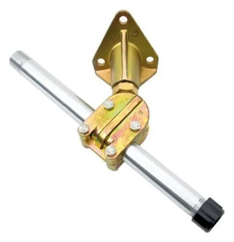 Spritzwannendurchführung S40 Stahl  lackiert, UF31917G in silber von Lindemann