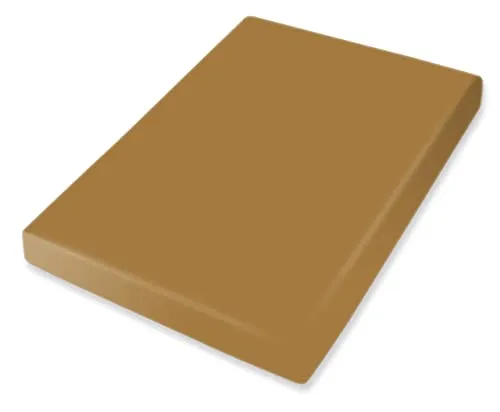Bassetti Spannbettlaken Uni 189 Ottone in rot von Bassetti