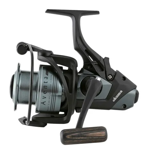 Okuma Aventa Baitfeeder AB-6000 Freilaufrolle - Angelrollen für Süßwasserangeln mit 6+1 Kugellagern und hochwertiger Freilaufmechanik, ideal für Graskarpfen und Karpfen.