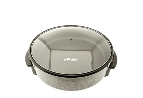 COFI 1453 Elektrische Pizzapfanne Partypfanne 36/42cm Antihaft Beschichtet 1500 Watt