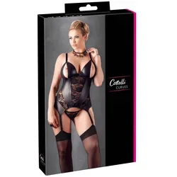 Strapshemd plus String – verführerisches Set von Cottelli CURVES