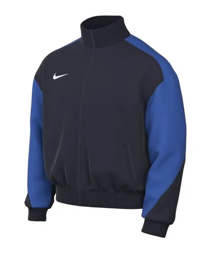 Nike Performance Anthem 24 Sweatjacke in Blau XL - Stylische Trainingsjacke aus 100% Polyester, perfekt für Sport und Freizeit. Bequemer Stehkragen und langärmliges Design bieten hohen Tragekomfort.