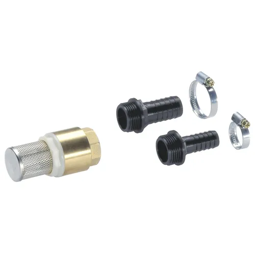 GARDENA 01728-20 Saugfilter mit Rückflussstopp - Messing-Saugfilter für effiziente Bewässerung, schützt Ihre Pumpe vor Verunreinigungen