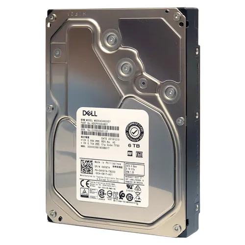 Dell Toshiba Enterprise HDD 6TB SATA 6Gbps 512E 3.5in 7.2KRPM MG06ACA600E HV974