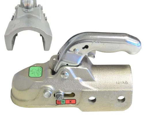 Knott Kugelkupplung K35-C 3500kg Ø60mm - Kupplungsteile mit hoher Traglast von 3500kg, ideal für sichere Anhängerverbindungen und robustes Design.