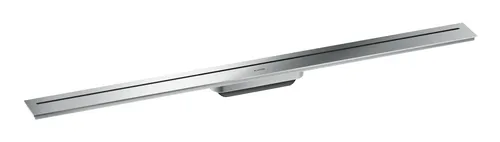 Axor Drain Fertigset Duschrinne 1000 mm - Edelstahl gebürstet - Duschrinnen, frei im Raum positionierbar für flexibles Design und optimale Entwässerung.